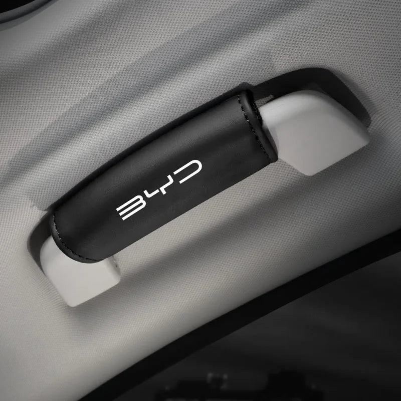 1Pcs PU Leather Roof Handle Anti-scratch Protector Case For BYD Atto 3 Yuan Plus F3 E6 F0 G3 I3 Ea1 Song Max Tang Dmi 2din G6