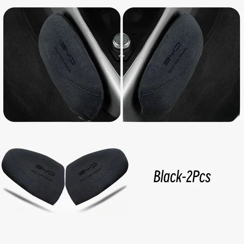 Suede Car Leg Protection Mat for BYD Atto 3 / Yuan Plus / Seal / Dolphin / Seagull / Song Plus / Seal U