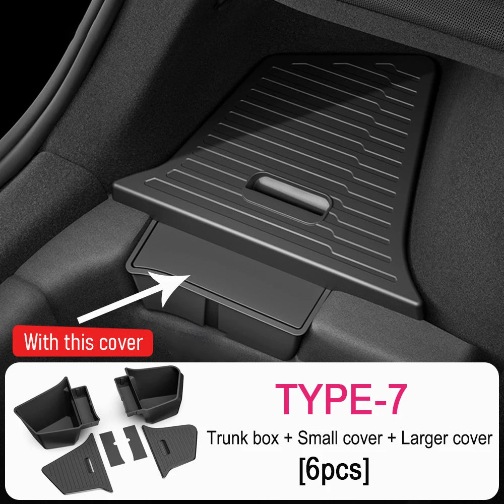 Tesla Model Y Trunk Organizer Upgrade