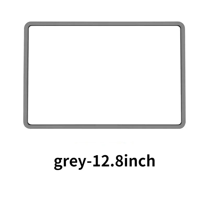 Silicone Protective Frame Edge Cover for Central Control Navigation, Screen Protector Trim