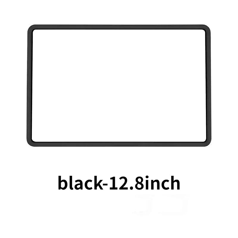 Silicone Protective Frame Edge Cover for Central Control Navigation, Screen Protector Trim