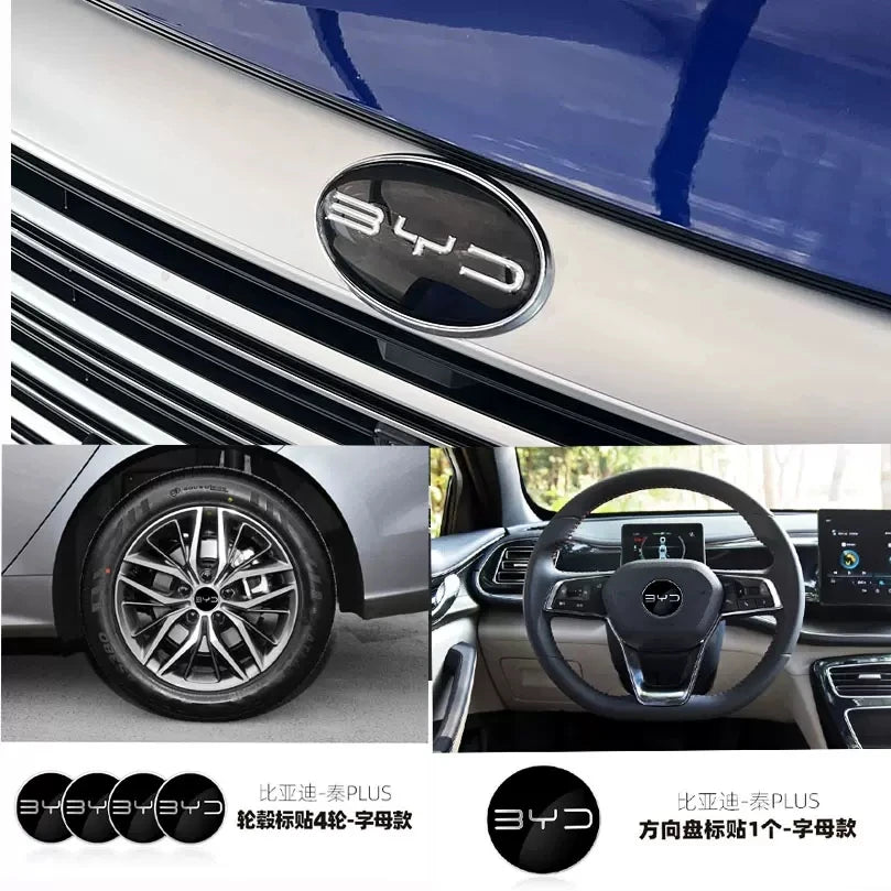 Steering Wheel / Front logo / Body Modified BYD Decorative Sticker for BYD Seal U DM-i