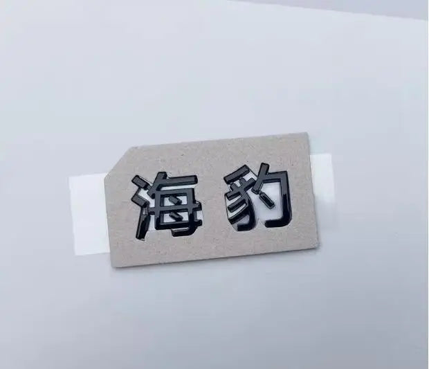 BYD original replacement car logo