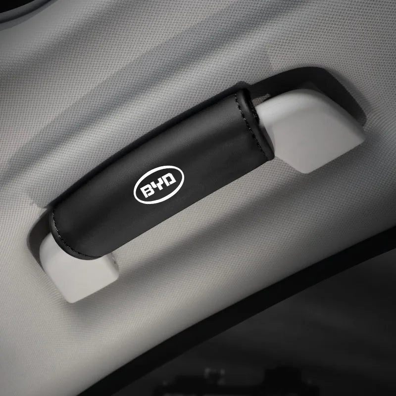 1Pcs PU Leather Roof Handle Anti-scratch Protector Case For BYD Atto 3 Yuan Plus F3 E6 F0 G3 I3 Ea1 Song Max Tang Dmi 2din G6
