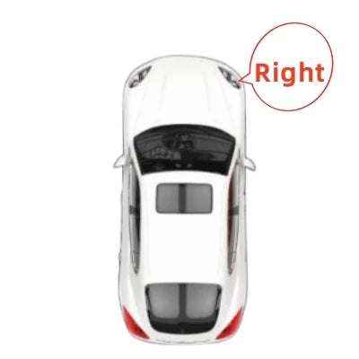 Replacement Transparent PC Lights Shell Protective Headlight For BYD Seal U / Sealion 6
