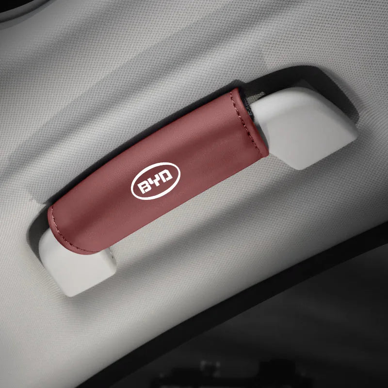 1Pcs PU Leather Roof Handle Anti-scratch Protector Case For BYD Atto 3 Yuan Plus F3 E6 F0 G3 I3 Ea1 Song Max Tang Dmi 2din G6