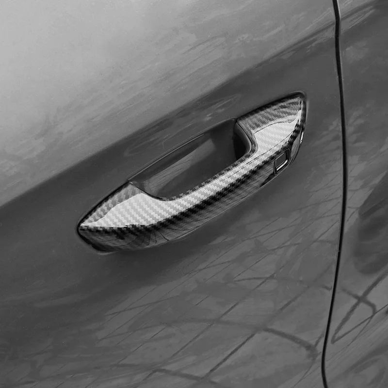 Carbon Fiber Car Door Handle Cover for BYD Seal U / Sealion 6 / Song Plus