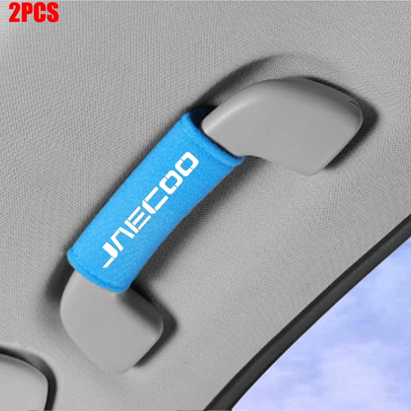 2Pc Car Roof Handle Protector Pull Gloves Short Fleece Anti Slip Pull Glove For JAECOO J7 J8 Chery TIGGO 8PRO OMODA Accessories