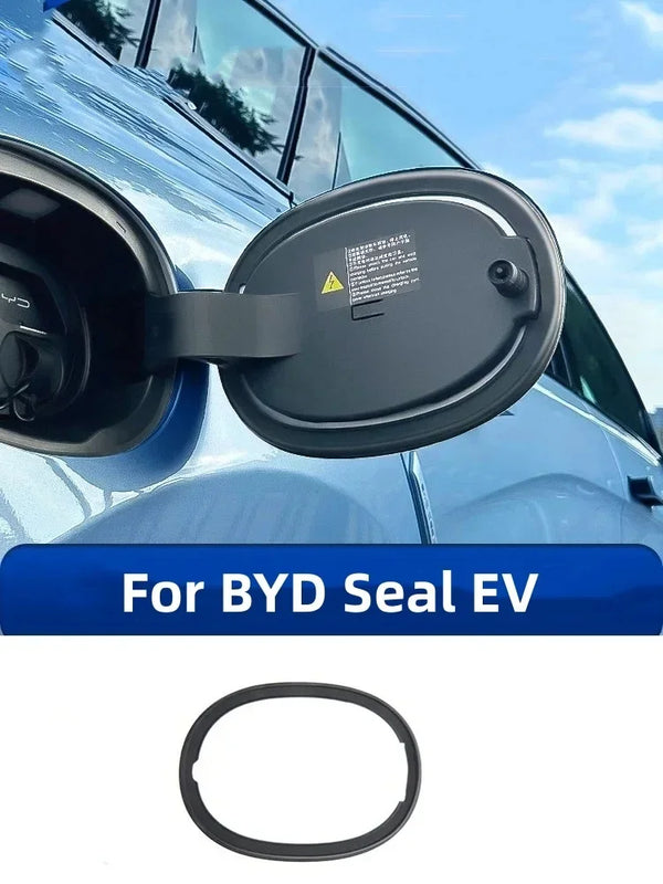 Car Charging Port Sealing Strip Silicone Waterproof Rainproof Dustproof Sealing Ring Cover for BYD Seal