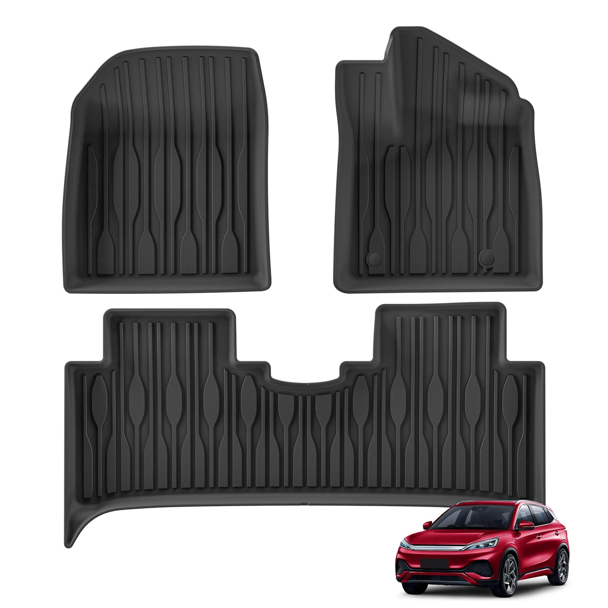 Premium Right Drive Car Mats for BYD ATTO3 & YUAN PLUS