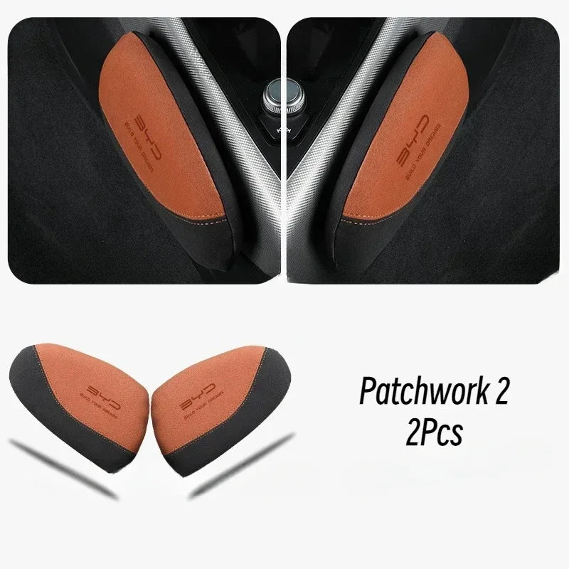 Suede Car Leg Protection Mat for BYD Atto 3 / Yuan Plus / Seal / Dolphin / Seagull / Song Plus / Seal U