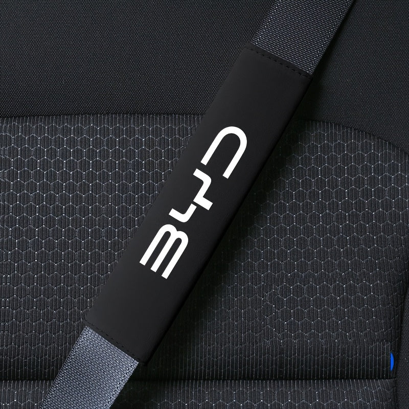 Safety Belt Shoulder Pads Made from Soft And Comfortable Plush Fabric For BYD - NeoBYD