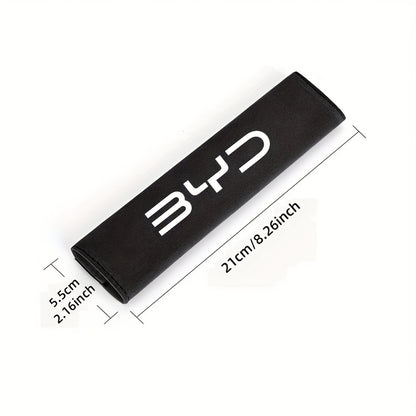 Safety Belt Shoulder Pads Made from Soft And Comfortable Plush Fabric For BYD - NeoBYD