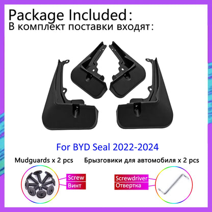 BYD Seal Atto 4 Mud Guards Front And Rear 4pcs For EVs - NeoBYD
