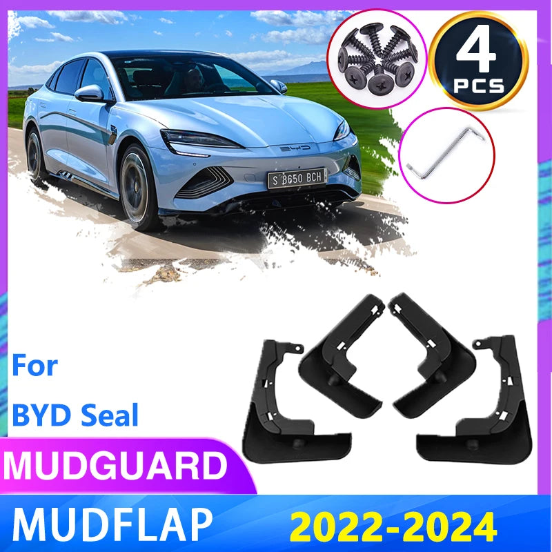 BYD Seal Atto 4 Mud Guards Front And Rear 4pcs For EVs - NeoBYD