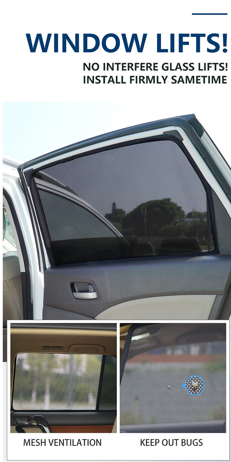 BYD ATTO 3 Sunshade Magnetic UV Block Front Windshield Baby - NeoBYD