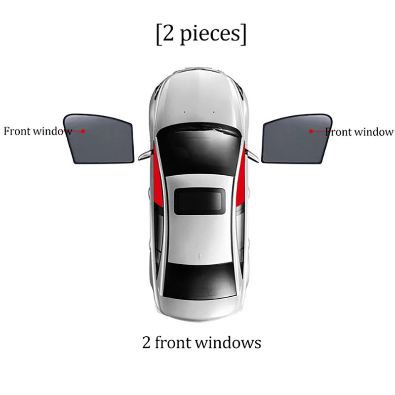 BYD ATTO 3 Sunshade Magnetic UV Block Front Windshield Baby - NeoBYD