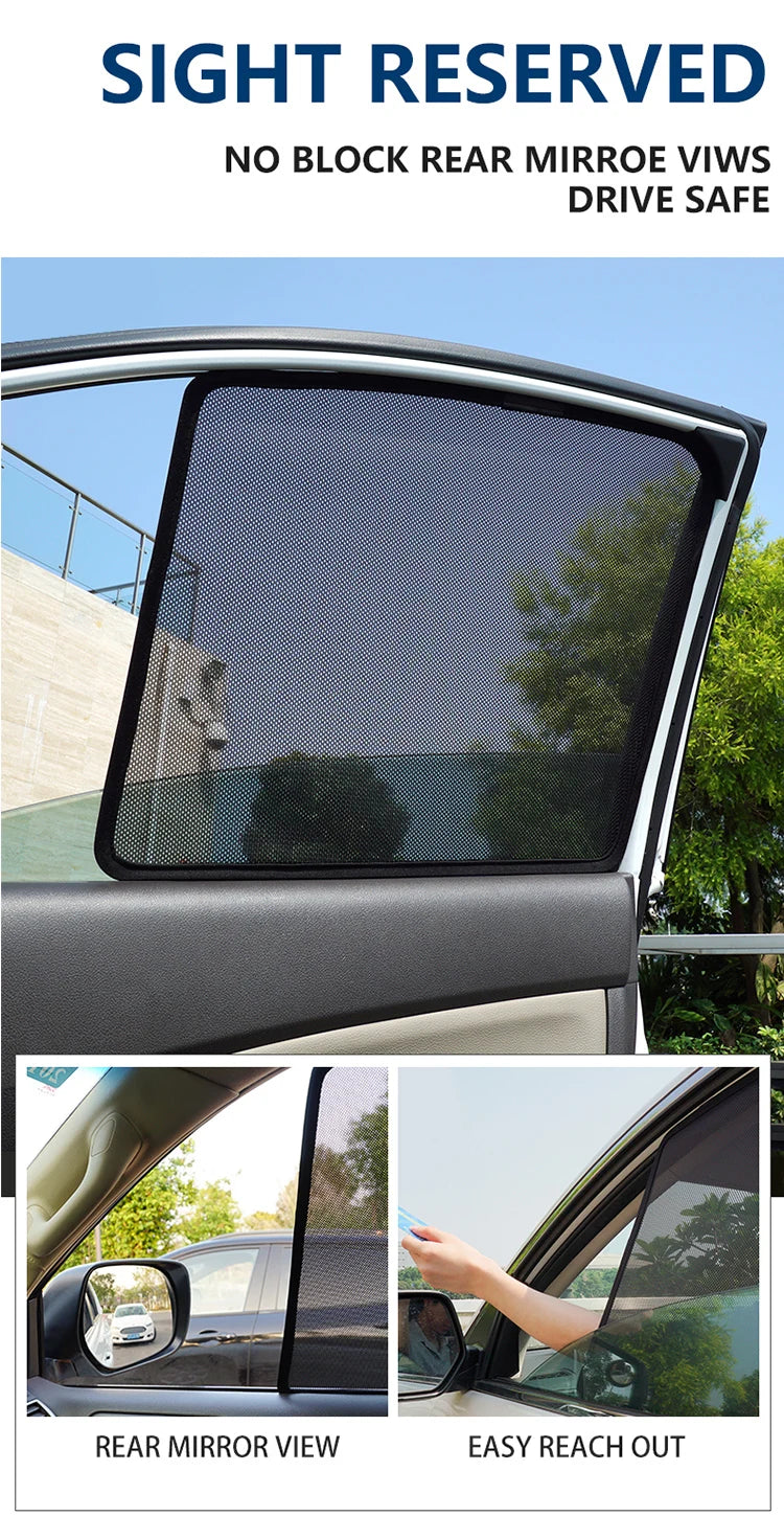 BYD ATTO 3 Sunshade Magnetic UV Block Front Windshield Baby - NeoBYD