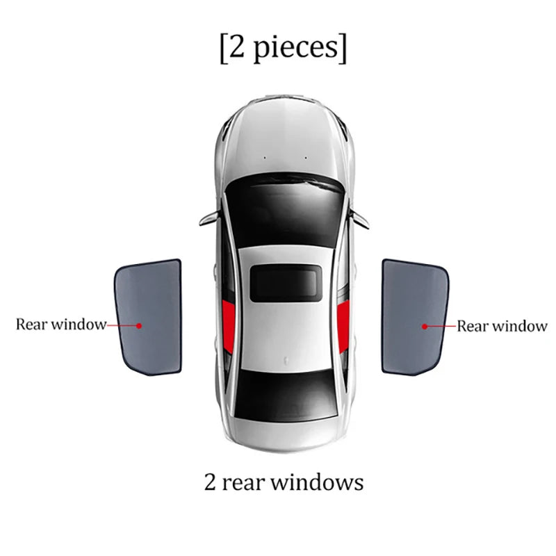 BYD ATTO 3 Sunshade Magnetic UV Block Front Windshield Baby - NeoBYD