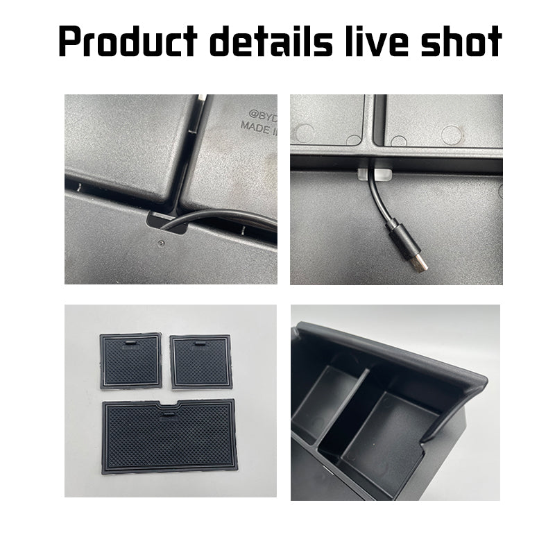 Car Centre Console Armrest Storage Box Tray For BYD Atto 3 / Atto 2 - NeoBYD