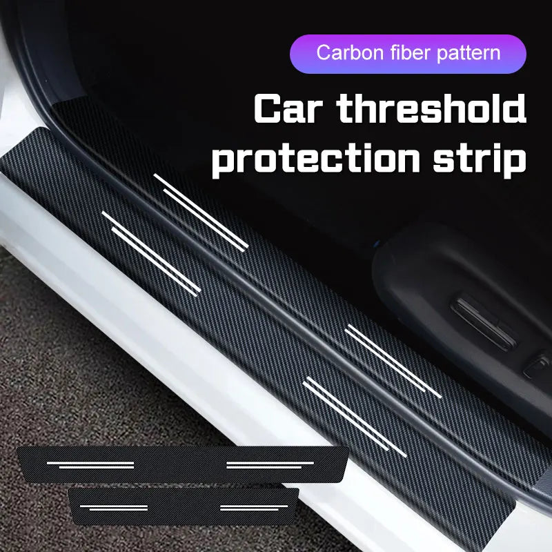 Car Door Threshold Protective Carbon Fibre Sticker For BYD - NeoBYD