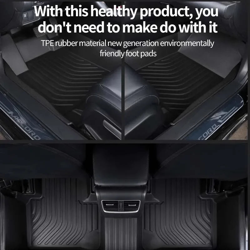 TPE LHD For BYD Seal 2024 2023 2022 Floor Mat Accessories Auto Foot Panel Liner Storage Carpet Pad Waterproof Parts Car Sticker
