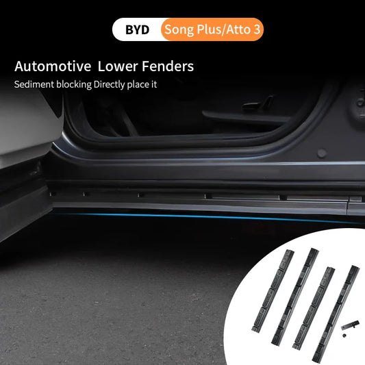 BYD Mud Flaps Splash Guards For Song Plus Atto 3 OEM Fit - NeoBYD