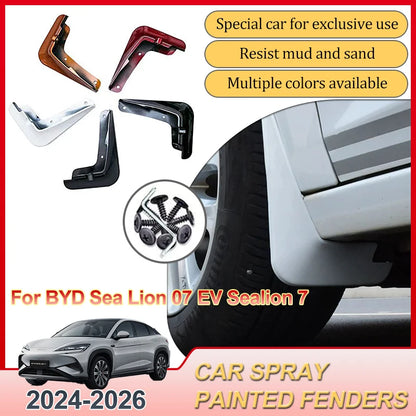 BYD Sea Lion Mud Flaps Front And Rear Protection For EV - NeoBYD