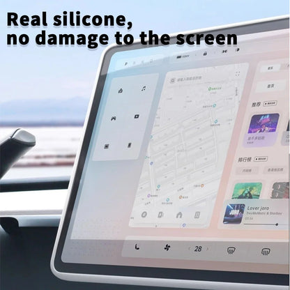 Car Screen Silicone Cover for Jaecoo J7 7 Chery Tansuo 06 2024 2025 2026 Accessories Screen Silicone Screen Protective Frame
