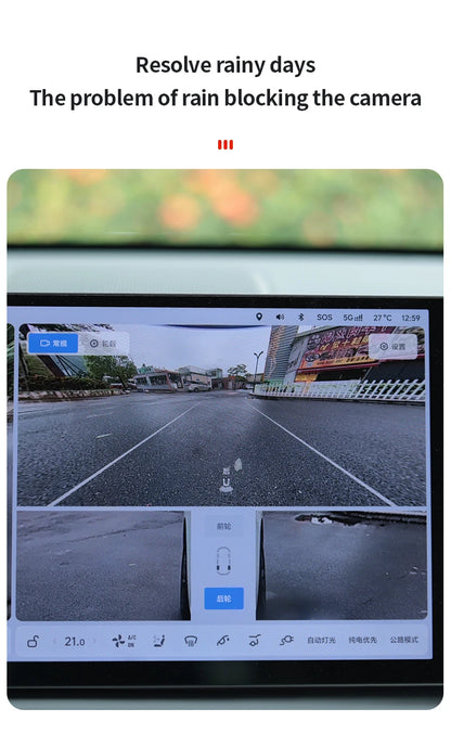 Car Reversing Rear Camera Rain Cover ABS Rain-Proof Car Reverse Camera For Chery Jaecoo J6 J7 J8 Phev J7 Phev 5EV J6 7 J5