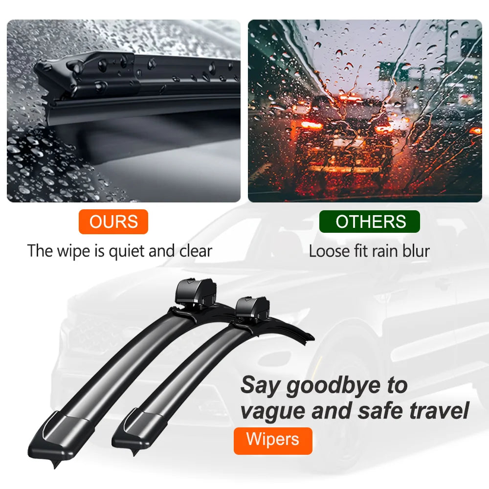 Choice Silent Front Wiper Blades for BYD Sealion 7 2024 - NeoBYD