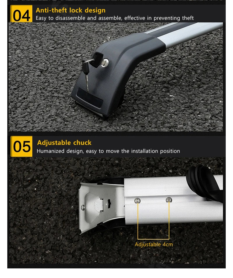 Roof Crossbar Luggage Rack for BYD - NeoBYD