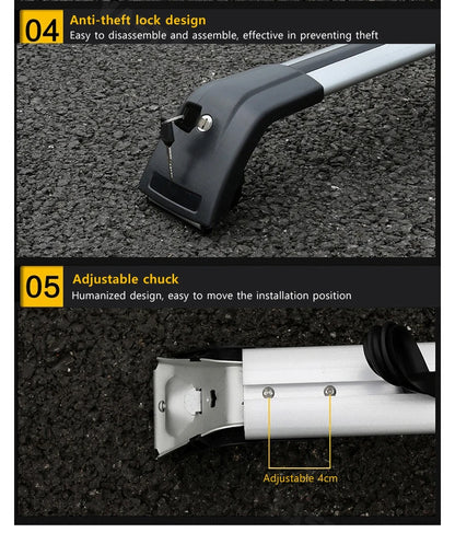 Roof Crossbar Luggage Rack for BYD - NeoBYD