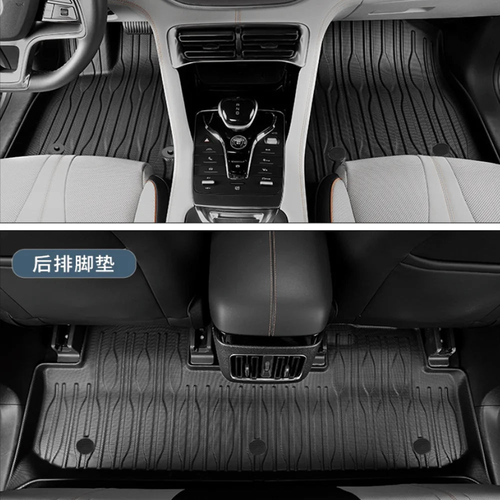 TPE Floor Mats and Cargo Liner, All Weather Floor Liners Trunk Mat for BYD Seal U DMI / Sealion - LHD & RHD