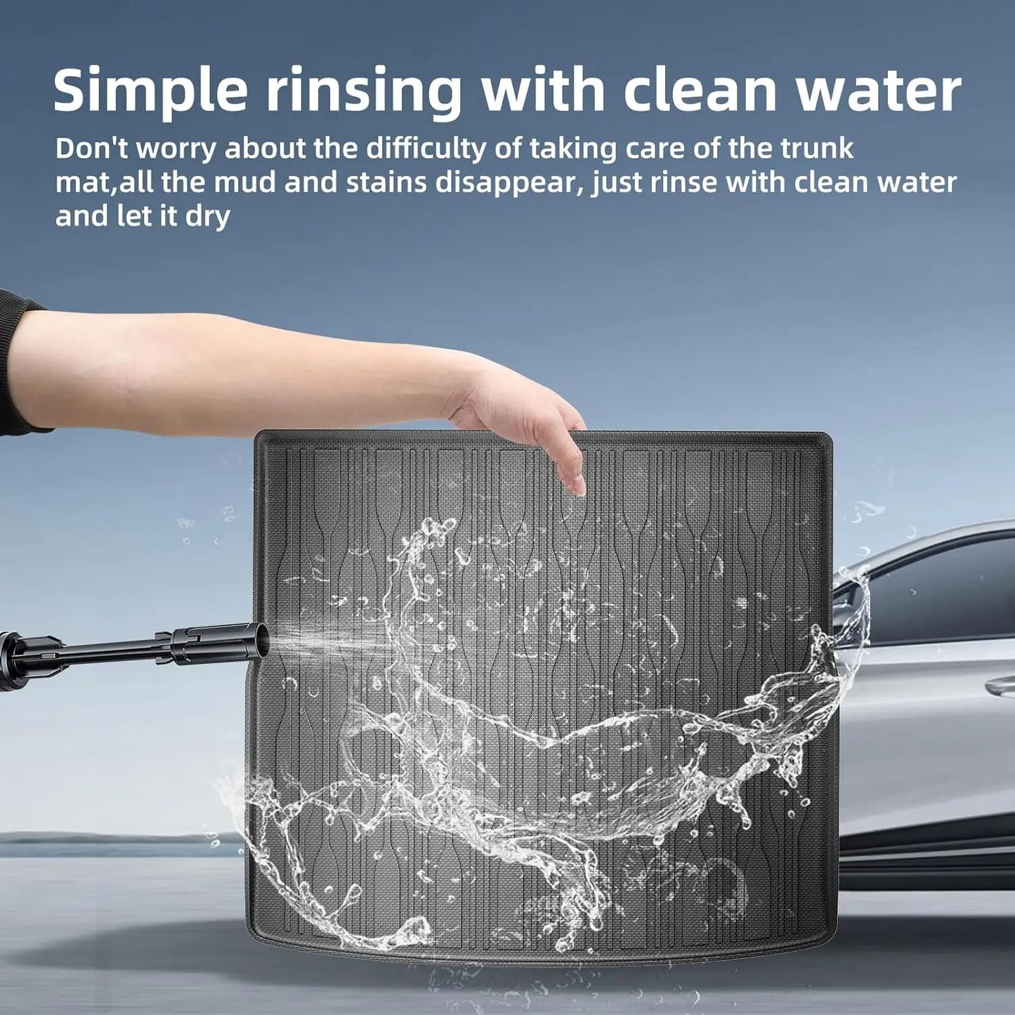 TPE Floor Mats and Cargo Liner, All Weather Floor Liners Trunk Mat LHD & RHD For BYD Seal U / Sealion 6