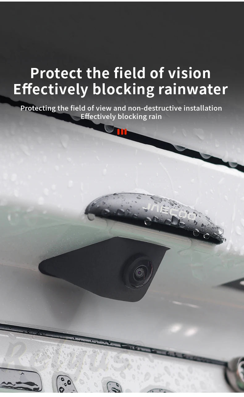 Car Reversing Rear Camera Rain Cover ABS Rain-Proof Car Reverse Camera For Chery Jaecoo J6 J7 J8 Phev J7 Phev 5EV J6 7 J5