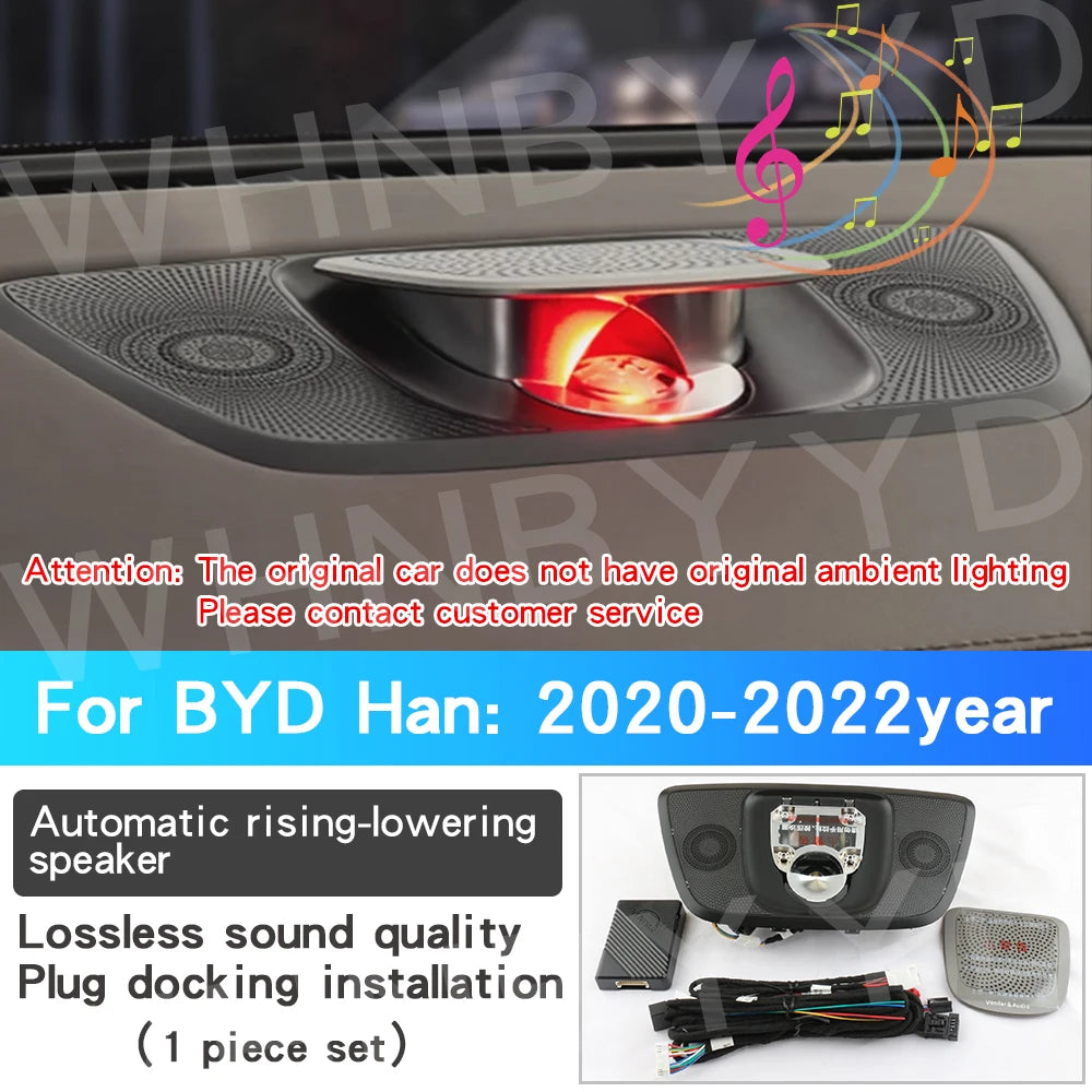 BYD Seal DMi Center Audio Upgrade Speakers With Ambient LED - NeoBYD