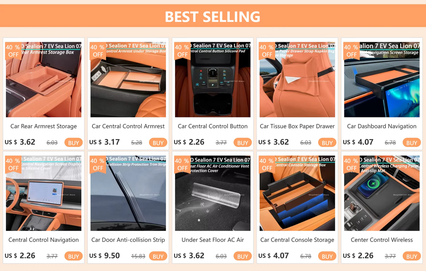 BYD Sealion 7 Under Seat Floor AC Vent Cover For EV Owners - NeoBYD