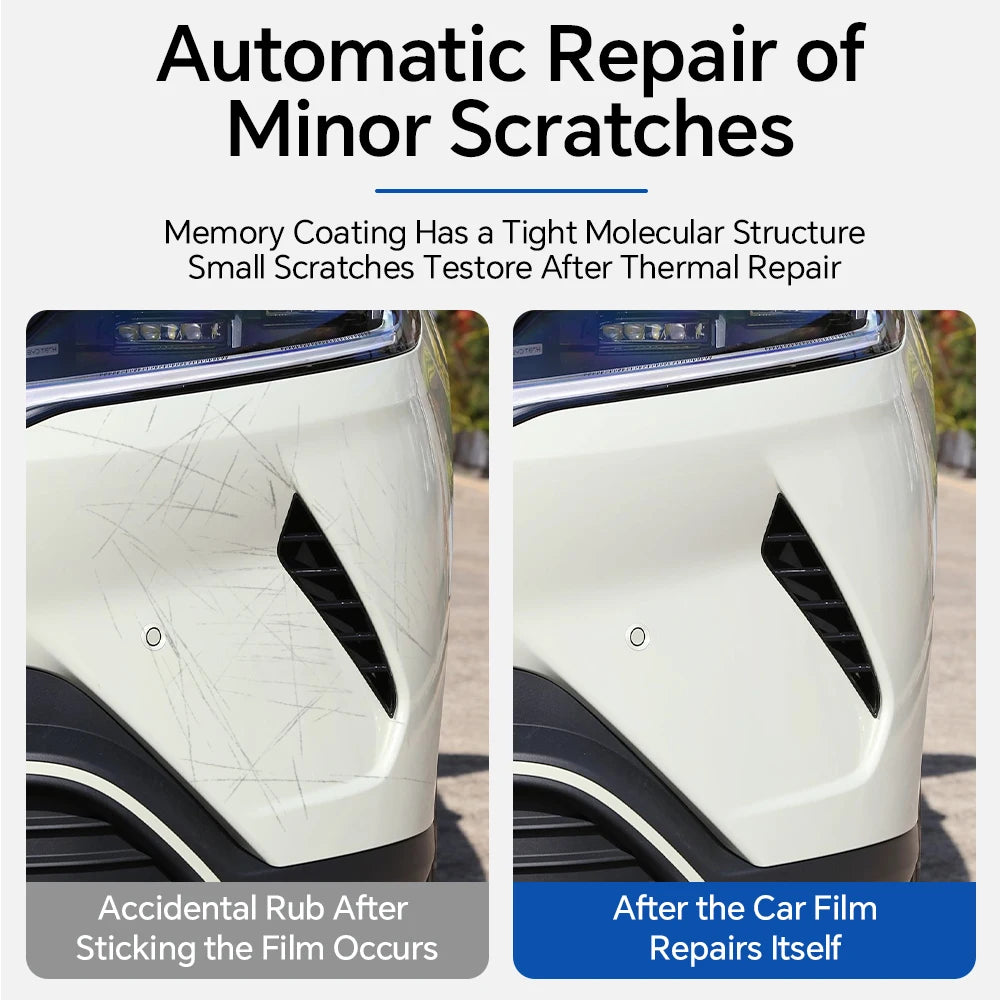 Pre-cut B C Pillars Paint Protection Film Headlight Rearview Mirror Clear Sticker Anti-Scratch For BYD Atto 2 - NeoBYD