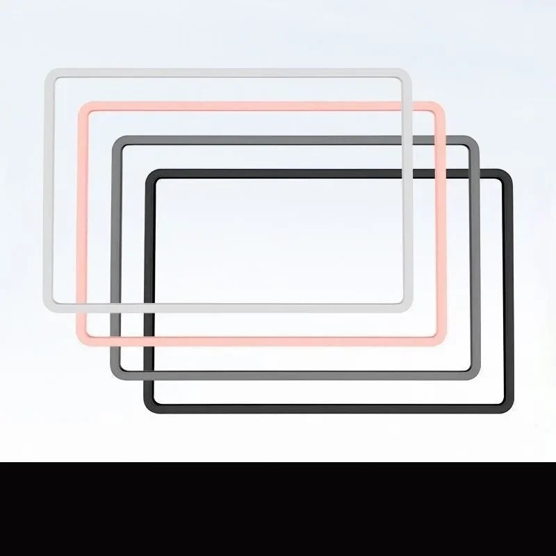 Silicone Protective Frame Edge Cover for Central Control Navigation, Screen Protector Trim