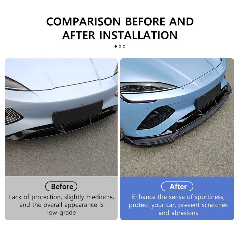 BYD Seal EV Front Lip Spoiler Aerodynamic Upgrade Sporty - NeoBYD
