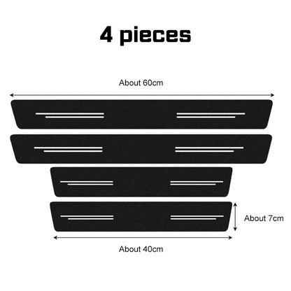 Car Door Threshold Protective Carbon Fibre Sticker For BYD - NeoBYD