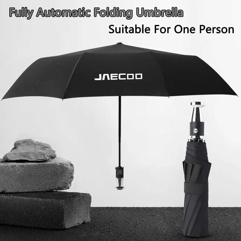 Car Automatic Folding Windproof Sunshade Umbrella Portable Protection UV For Jaecoo J7 J8 Tiggo 8plus 5Plus pro Max Omoda Arrizo