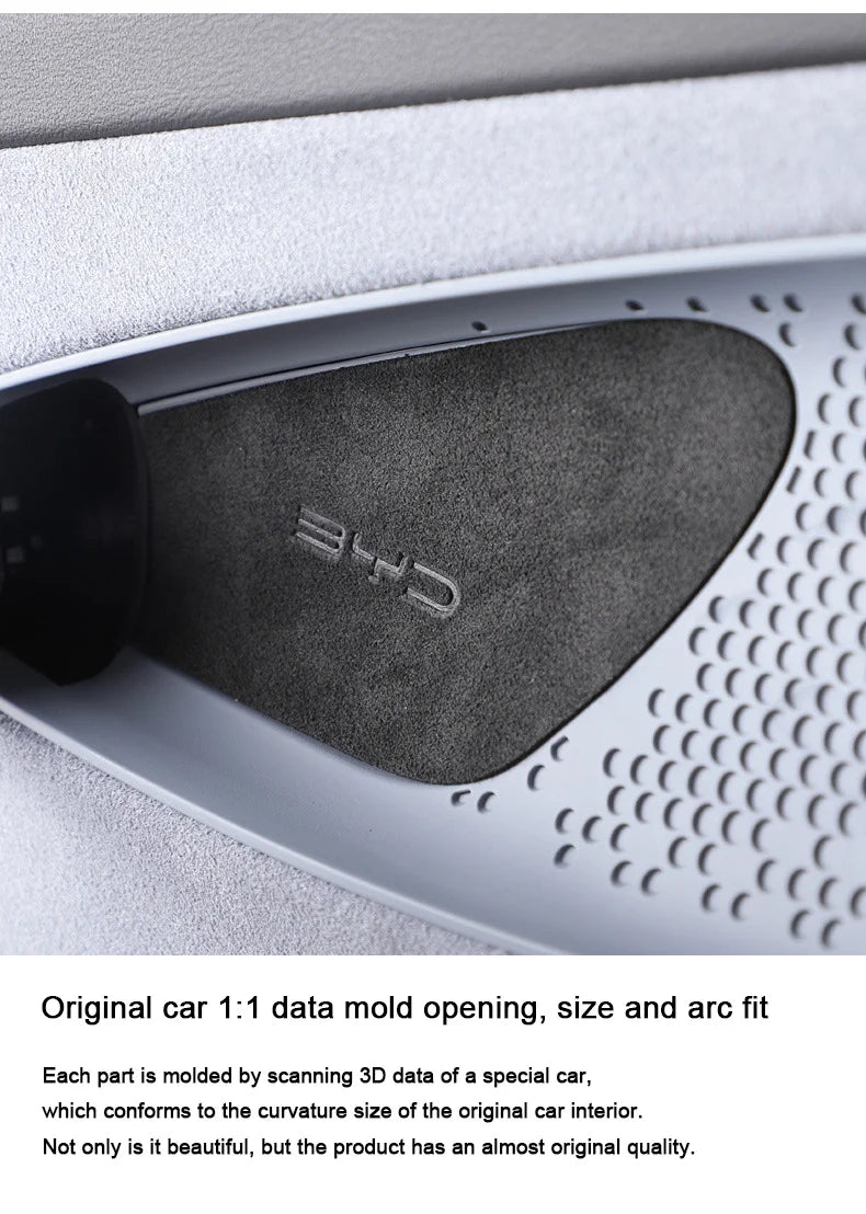 BYD Seal Suede Door Handle Patch Covers 4Pc EV Kit Pro - NeoBYD
