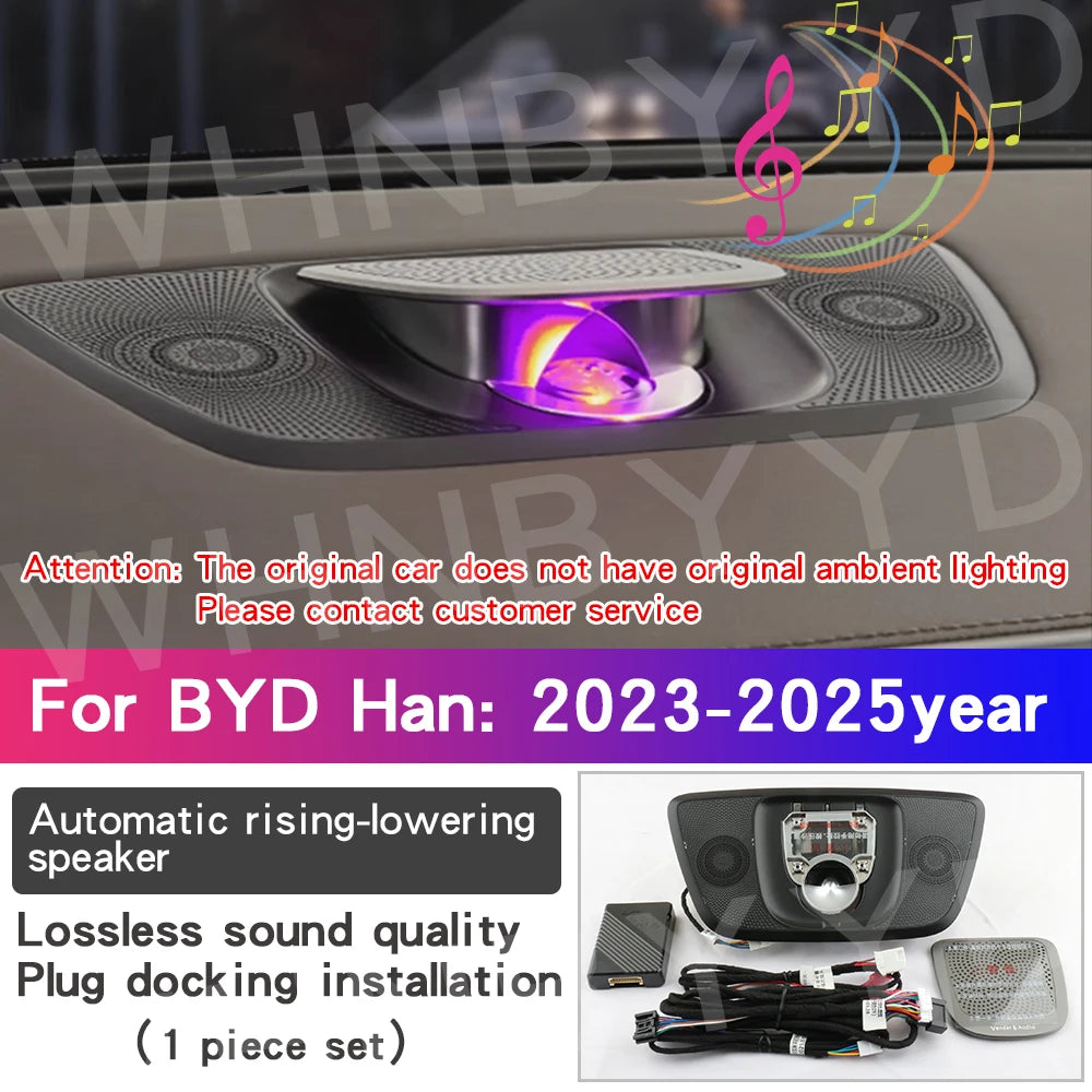 BYD Seal DMi Center Audio Upgrade Speakers With Ambient LED - NeoBYD