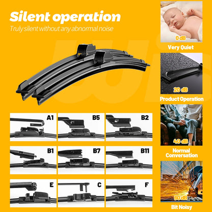 BYD Atto 3 Wiper Blades LECIBUBI Front Windshield Premium - NeoBYD