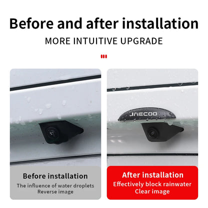 Car Reversing Rear Camera Rain Cover ABS Rain-Proof Car Reverse Camera For Chery Jaecoo J6 J7 J8 Phev J7 Phev 5EV J6 7 J5