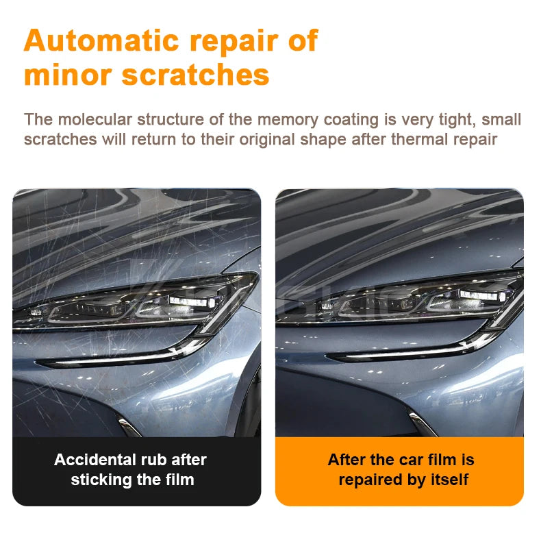 Front Headlight Rear View B C Pillars TPU Paint Protection Film For BYD Sealion 7 - NeoBYD