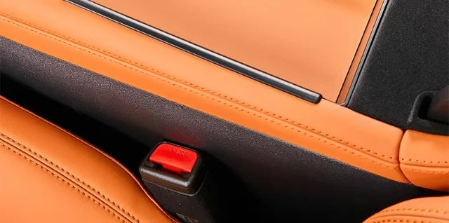 Center Console Precise Fit Divided Compartments ABS+Leather Pad Storage Box For BYD Sealion 7 - NeoBYD