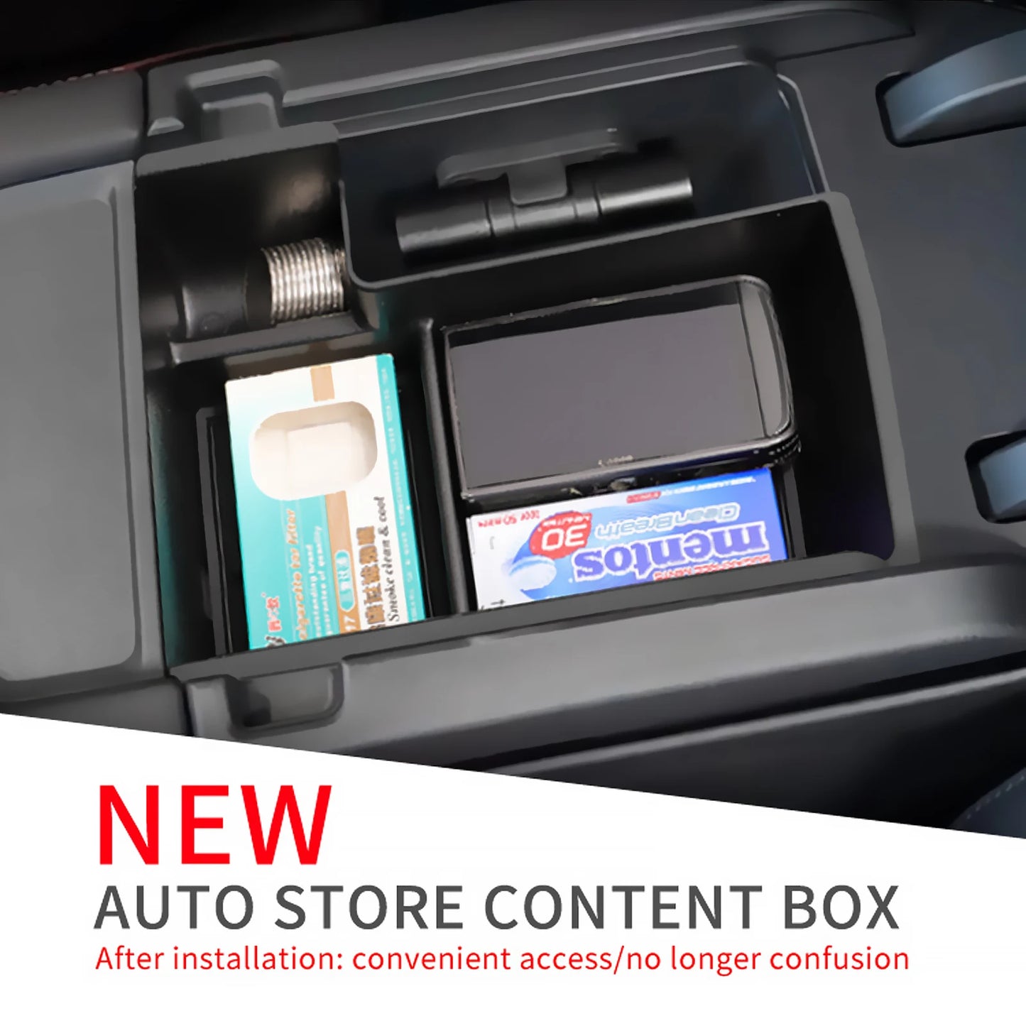 RHD For BYD Seal U DM-i 2025 Armrest Storage Box Glasses Storage Box Car Center Console Organizer Tray for Song Plus Accessories
